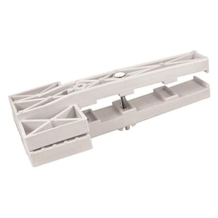 Bookazine A10253 Awning Fabric Clamp; White TI353136